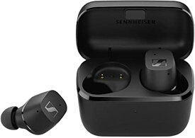 Sennheiser ゼンハイザー Bluetooth 完全ワイヤレスイヤホン CX True Wireless BLACK, ドイツ本社開発7mmドライバー、 左右独立使用可、 IPX4、通話、Bluetooth 5.2対応 Class1、最大9+1