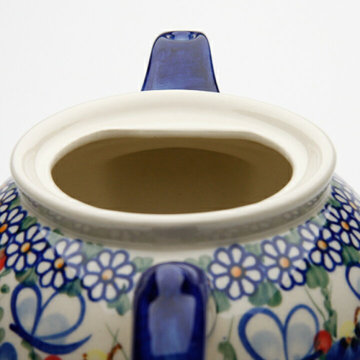 楽天市場】ティーポット・大[V333-A001]【ポーリッシュポタリー  