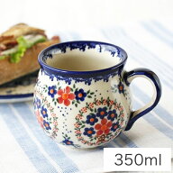 ポーリッシュマグ・大[V352-A063]【ポーリッシュポタリー[ポーランド食器・陶器]】電子レンジ対応 プレゼ…