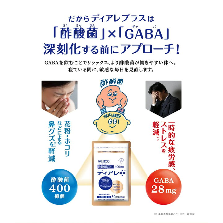 楽天市場】【公式】キユーピー ディアレプラス 7日分 14粒 花粉 サプリ 