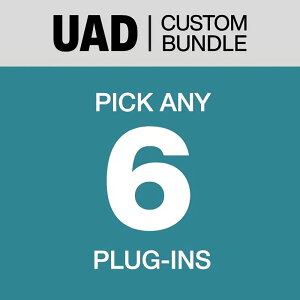 UNIVERSAL AUDIO UAD Custom 6 Bundle �y�_�E�����[�h��/���[���[�i�z