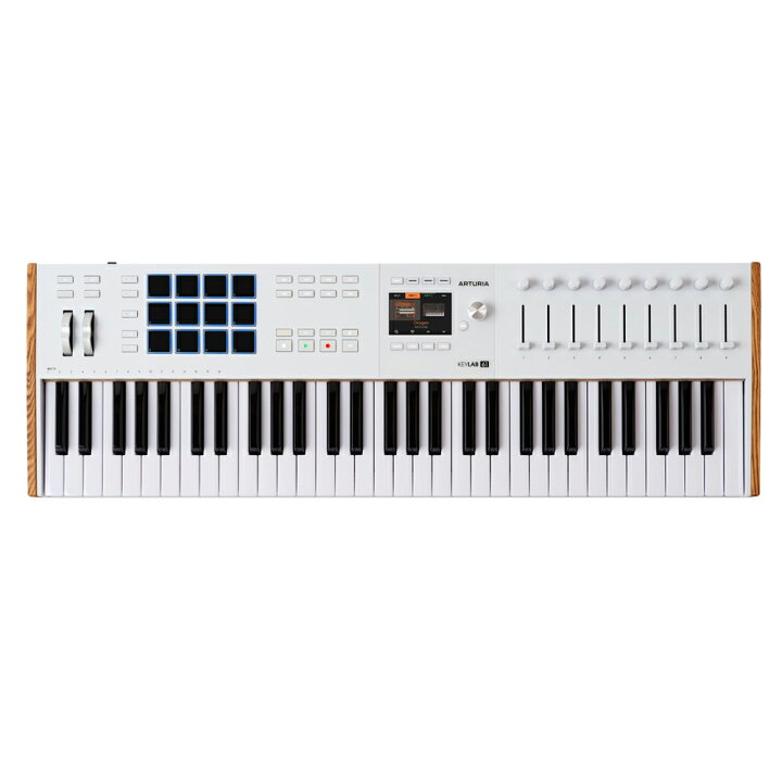 楽天市場】Arturia KeyLab 61 MK3 White アートリア 61鍵盤 MIDI 
