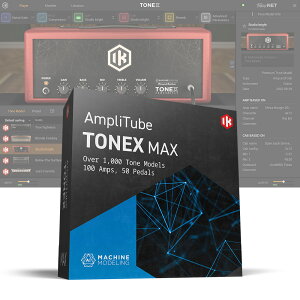 IK Multimedia TONEX MAX�y�_�E�����[�h��/���[���[�i�z