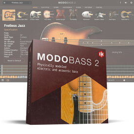 IK Multimedia MODO BASS 2 【ダウンロード版/メール納品】【New Year MAX Dealsプロモ！最大75％OFF！期間延長！～3/2】