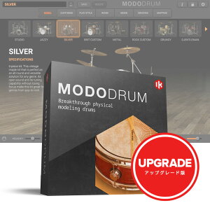 IK Multimedia MODO DRUM 1.5 Upgrade �y�_�E�����[�h��/�A�b�v�O���[�h��/���[���[�i�z