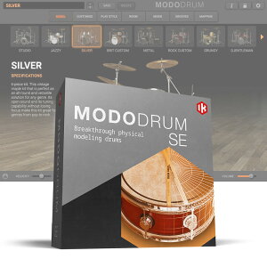 IK Multimedia MODO DRUM 1.5 SE �y�_�E�����[�h��/���[���[�i�z