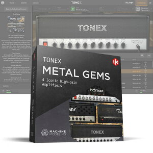 IK Multimedia TONEX Metal Gems Signature Collection �y�_�E�����[�h��/���[���[�i�z