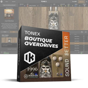 IK Multimedia TONEX Boutique Overdrives �y�_�E�����[�h��/���[���[�i�z