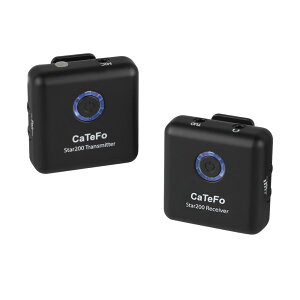 CaTeFo カテフォ Star200 T1 【ピンマイクx1 トランスミッター x1 受信機 x1】