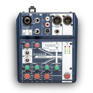 Soundcraft Notepad-5 1mA2XeÍAUSBI[fBIC^[tF[X TN TEhNtg ^~LT[
