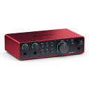 Focusrite Scarlett 2i2 Gen4 フォーカスライト オーディオインターフェース USB接続