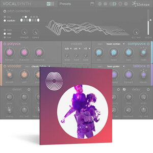 iZotope VocalSynth 2 �y�_�E�����[�h��/���[���[�i�z