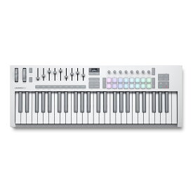 Novation Launchkey 49 Mk4 White ノベーション 49鍵盤 MIDIキーボード コントローラー