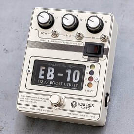 WALRUS AUDIO EB-11 Preamp/EQ/Boost (Cream) [WAL-EB10]