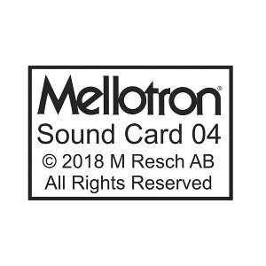 Mellotron Sound Card 04 for M4000D Series