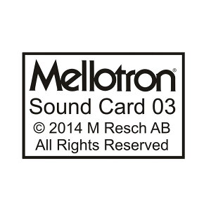 Mellotron Sound Card 03 for M4000D Series