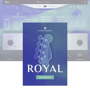 UJAM Virtual Bassist ROYAL 2 �y�_�E�����[�h���i/���[���[�i�z