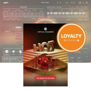 UJAM Virtual Drummer HOT ���C�����e�B �y�_�E�����[�h��/���C�����e�B��/���[���[�i�z
