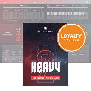 UJAM Virtual Drummer HEAVY 2 ���C�����e�B �y�_�E�����[�h���i/���C�����e�B��/���[���[�i�z