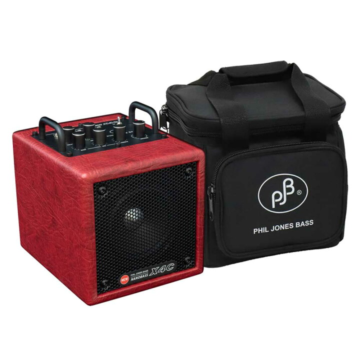 楽天市場】【専用ケースセット】Phil Jones Bass (PJB) NANOBASS X4C 