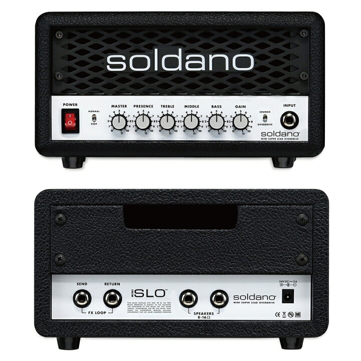 楽天市場】Soldano SLO-MINI ソルダーノ 小型ヘッドアンプ : MUSICLAND 