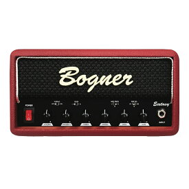 Bogner Ecstasy Mini Head Custom Color Red Tolex/Black Grill/Silver Piping [Black Knobs]