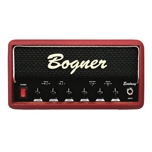 Bogner Ecstasy Mini Head Custom Color Red Tolex/Black Grill/Silver Piping [Black Knobs]