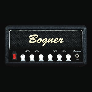 Bogner Ecstasy Mini Head Custom Color Black Tolex/Black Grill/Silver Piping [White Knobs]