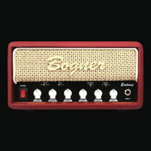Bogner Ecstasy Mini Head Custom Color Red Tolex/Brown Grill/White Piping [White knobs]