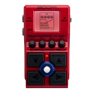 ZOOM MS-60B+ MultiStomp �Y�[�� �x�[�X�p �R���p�N�g �}���`�G�t�F�N�^�[