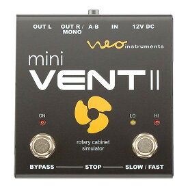 NEO Instruments mini VENT II ロータリースピーカーエミュレーション