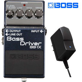 【ACアダプターセット】 BOSS BB-1X Bass Driver ボス ベース用オーバードライブ/プリアンプ