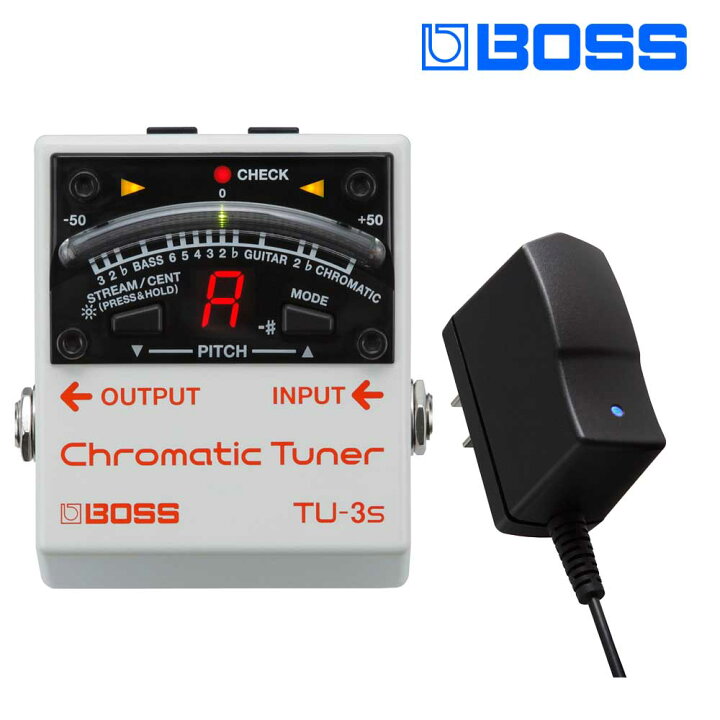 楽天市場】【ACアダプターセット】 BOSS TU-3S Chromatic Tuner ボス 