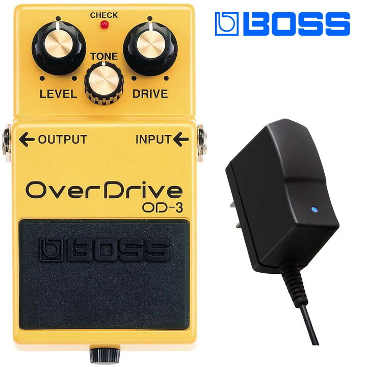 楽天市場】【ACアダプターセット】 BOSS OD-3 Over Drive ボス 
