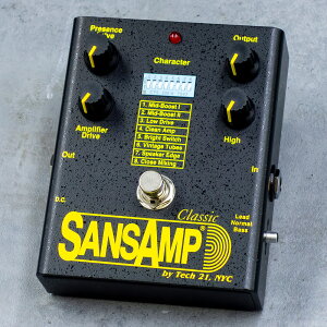 TECH 21 SA1 SansAmp Classic �e�b�N21 �M�^�[ �v���A���v �V���~���[�^�[
