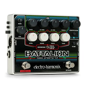electro-harmonix Battalion �G���N�g���n�[���j�N�X �G�t�F�N�^�[ �x�[�X�v���A���v DI
