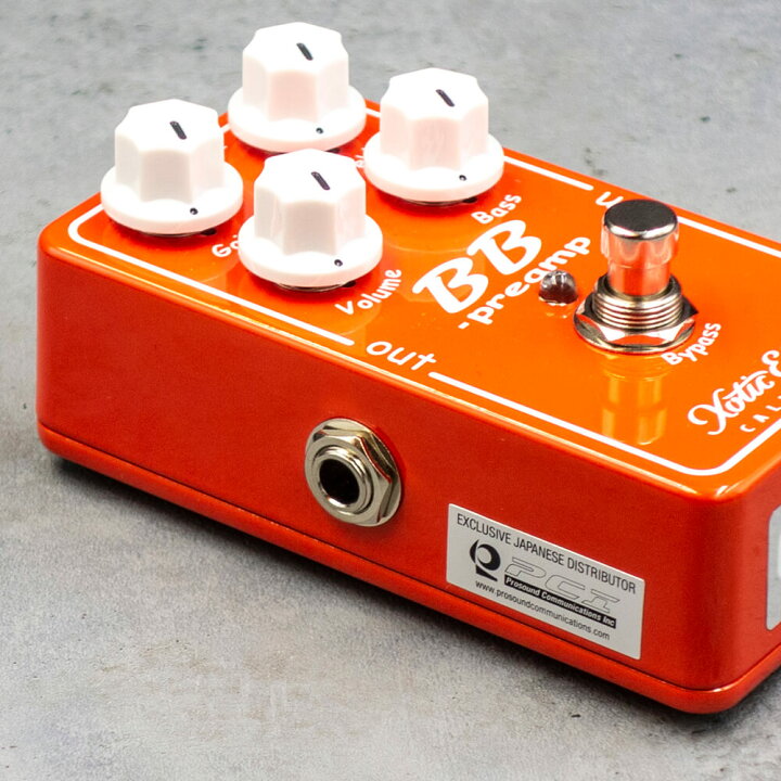 楽天市場】Xotic BB Preamp V1.5 エキゾチック オーバードライブ 