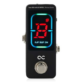 One Control Minimal Series Tuner MKII with BJF BUFFER バッファー搭載ペダルチューナー