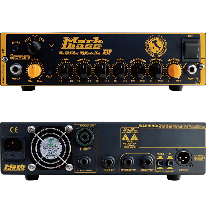 楽天市場】Markbass Little Mark IV マークベース 500W ベースアンプ  
