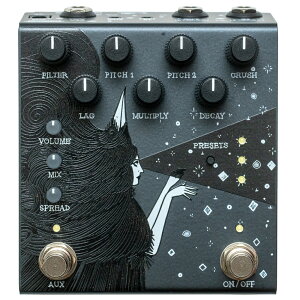 OLD BLOOD NOISE ENDEAVORS Dark Star V3 [Stereo Soundscape Reverb] (Black)