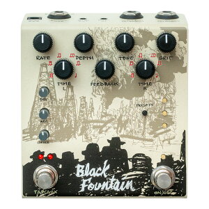 OLD BLOOD NOISE ENDEAVORS Black Fountain Stereo / Cream [Oil Can Inspired Delay + More]