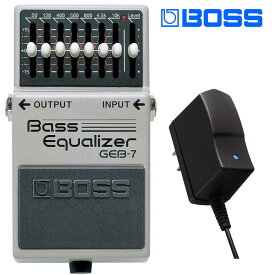【ACアダプターセット】 BOSS GEB-7 Bass Equalizer