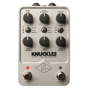 UNIVERSAL AUDIO UAFX Knuckles '92 Rev F Dual Rec Amplifier yԁEʌvI`12/31z