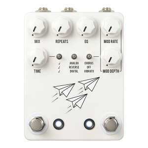 JHS Pedals FLIGHT DELAY WHITE �W�F�C�G�C�`�G�X �G�t�F�N�^�[ �f�B���C