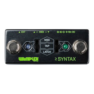 Wampler Pedals Syntax