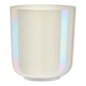 MEINL Sonic Energy 7" Essence Crystal Singing Bowl B3, Creamy, 440 Hz, Crown Chakra [ECSB7B3C]