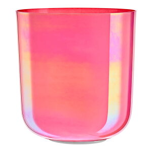 MEINL Sonic Energy 7.5 Essence Crystal Singing Bowl G3, Lotus Pink, 440 Hz, Throat Chakra [ECSB75G3LPK]