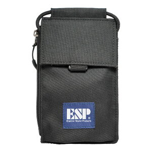 ESP FES POUCH Black w/Blue Tag