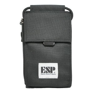 ESP FES POUCH Black w/White Tag