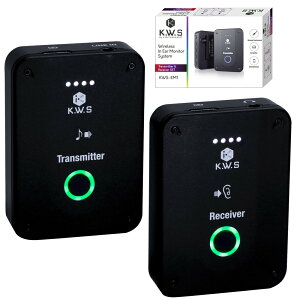 K.W.S KWS-EM1 ���C�����X�C���C���[���j�^�[�V�X�e�� �g�����X�~�b�^�[&���V�[�o�[�Z�b�g